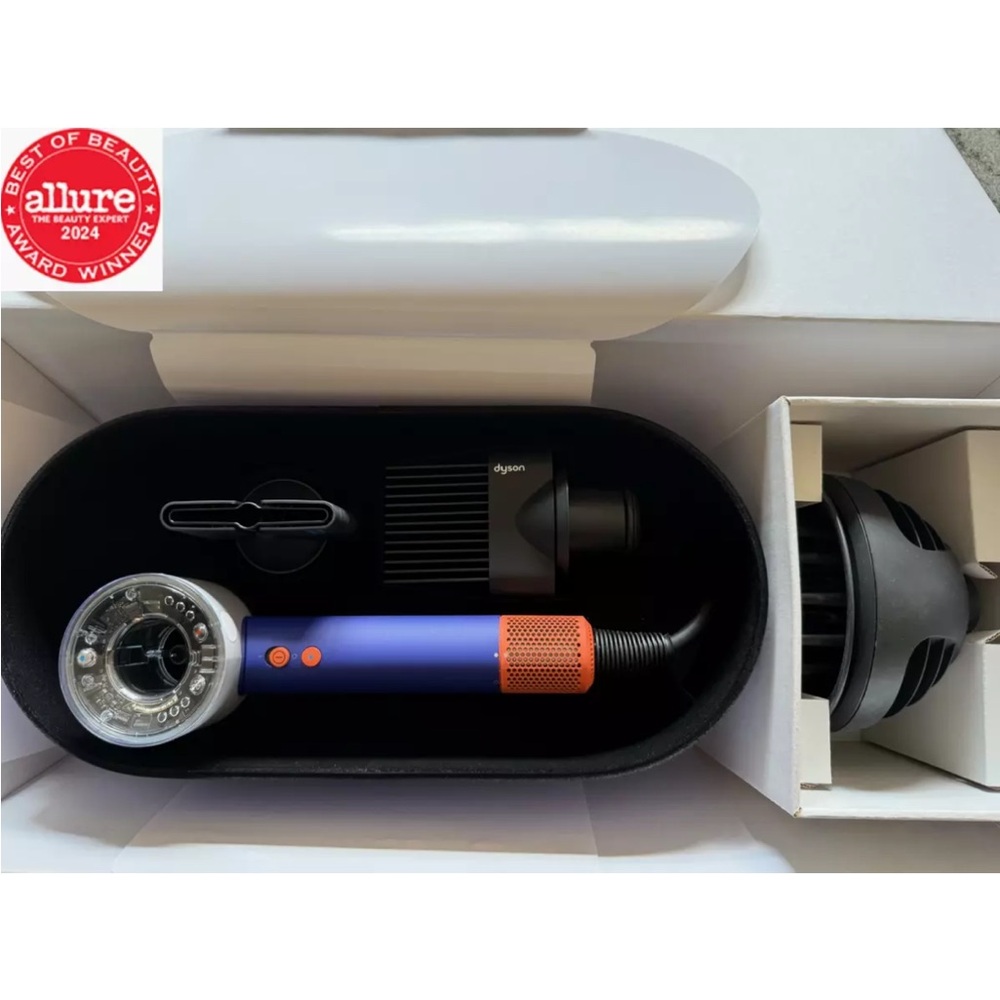 NEW Dyson Supersonic Nural Hair Dryer, Vinca Blue/Topaz with Award-Winning Tech